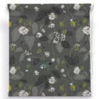 Lorna Syson order blinds roller blind luxury roller blind made in the UK designer collection spring ivy slate blue tit design