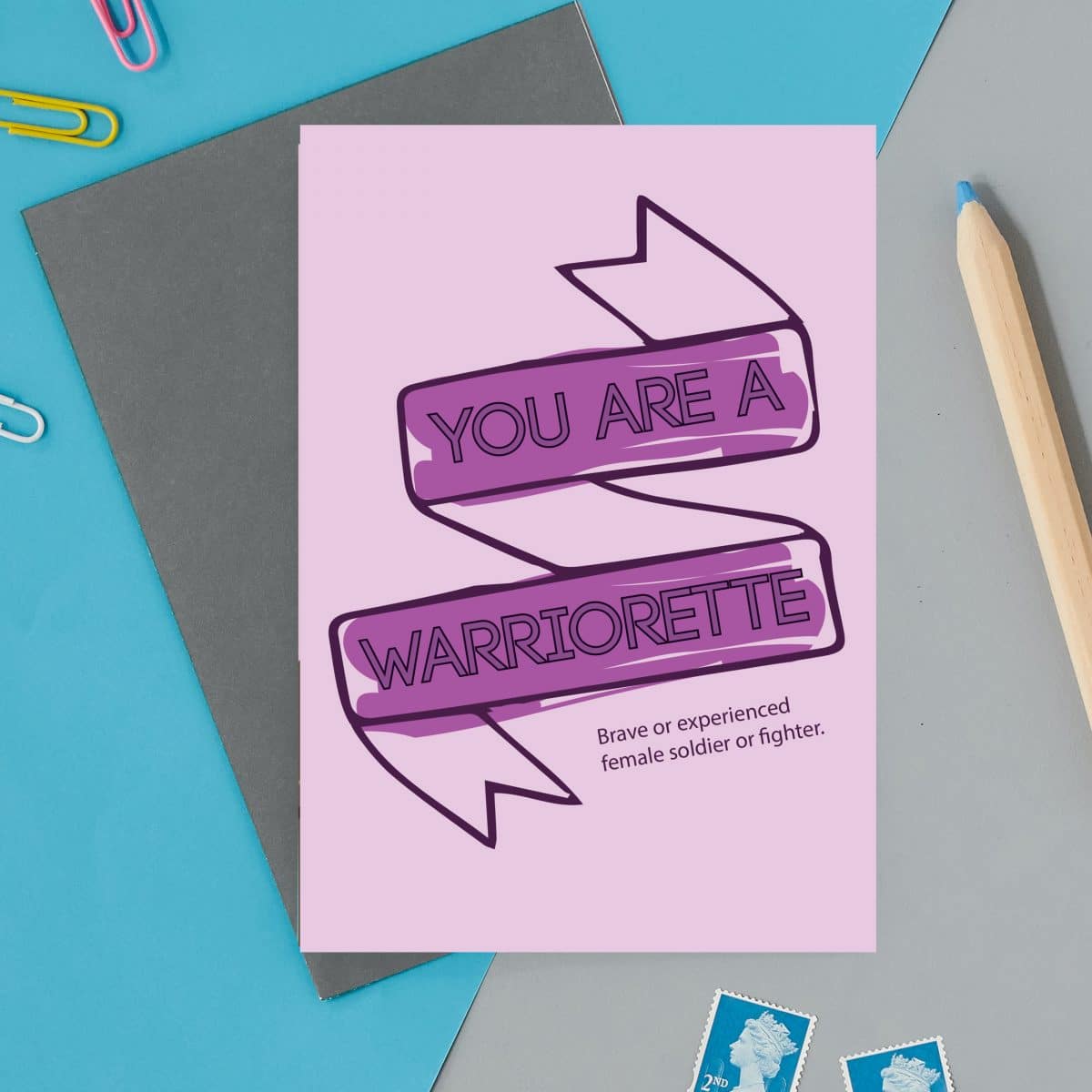 british card designer, illustration, designer card, british card, printed din the UK, positive messaging, IVF, trying to conceive, miscarriage, infertility warriorette
