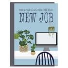 Greetings Card Luxury Designer Personalised Message Sustainable Environmentally Friendly paper from an FSC-certified supplier Plastic Free - congratulations on your new job