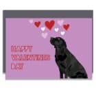 Valentines spaniel heart glasses hart glasses FSC free delivery plastic free love hart i love you Uk British designer black labrador