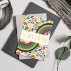 A Gift For You Greeting Card, greeting card, luxury greeting card, raph and rose, collaboration, designer greeting card