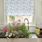 Lorna Syson order blinds roller blind luxury roller blind made in the UK designer collection bluebell design
