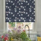 Lorna Syson order blinds roller blind luxury roller blind made in the UK designer collection long tailed tit bird design