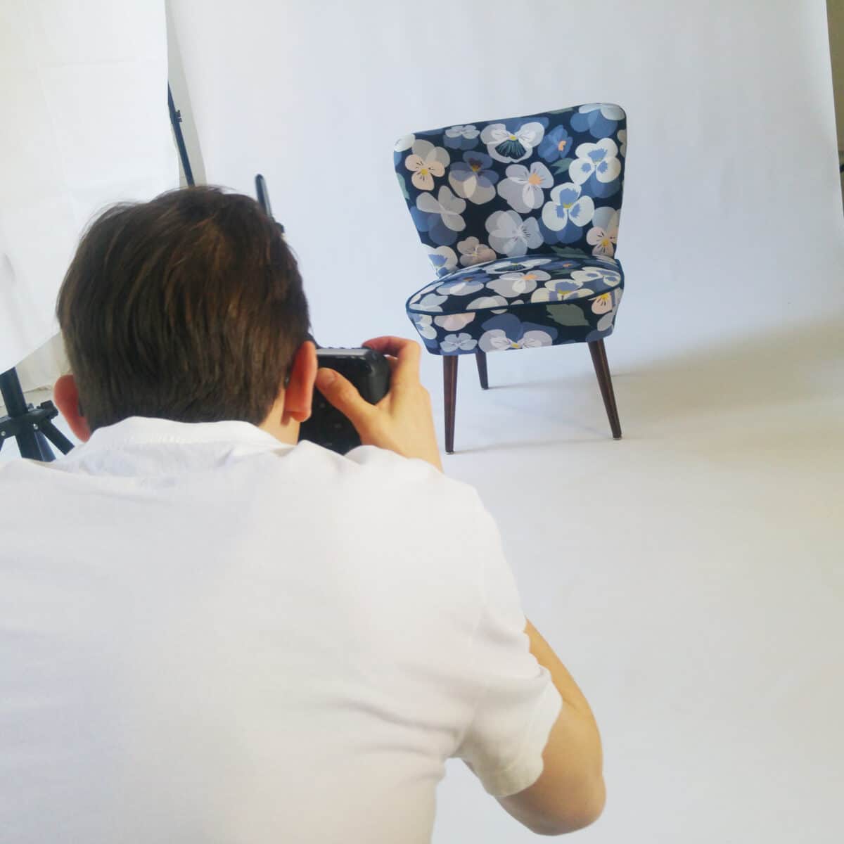 Pansy Fabric Chair