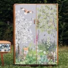 syson whyte Lorna Syson emma whyte woodland furniture upcycled furniture badger illustration collaboration bespoke furniture woodland design countryside chest of drawers wardrobe british design